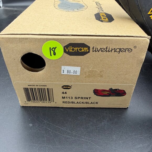 Vibram Fivefingers Sprint Size 44 Red - Picture 9 of 16